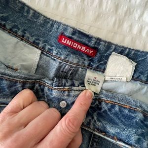 Union bay long jean skirt